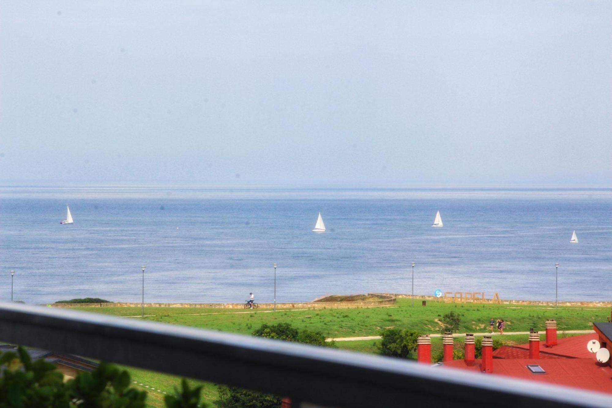 Junto A Las Playas,Dos Terrazas Y Vistas Al Mar Sopelana Exteriér fotografie