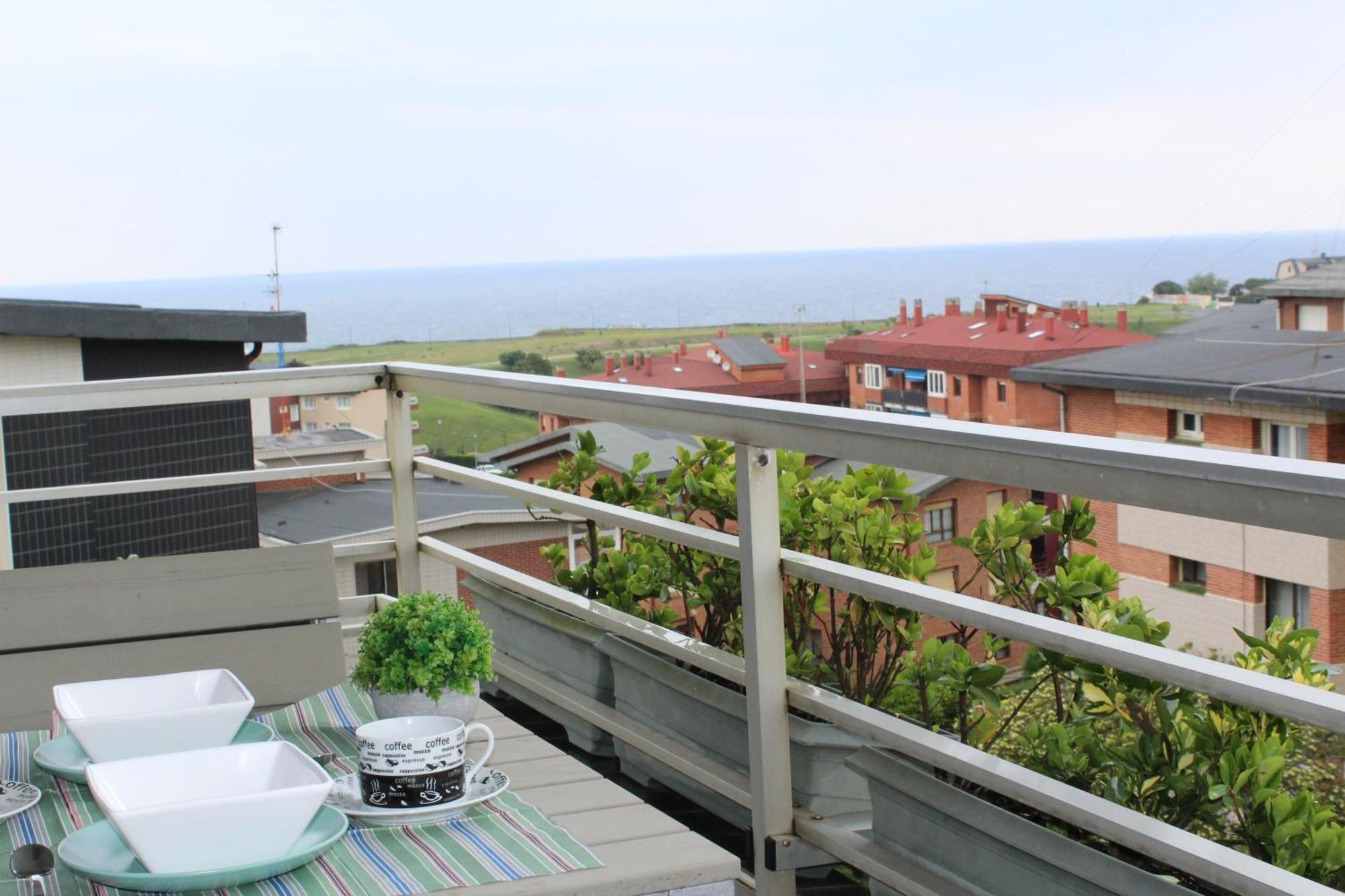 Junto A Las Playas,Dos Terrazas Y Vistas Al Mar Sopelana Exteriér fotografie